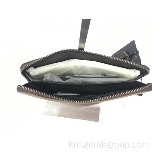 Men&#39;s Clutch Bag Leather Casual Wallet Bag envelope